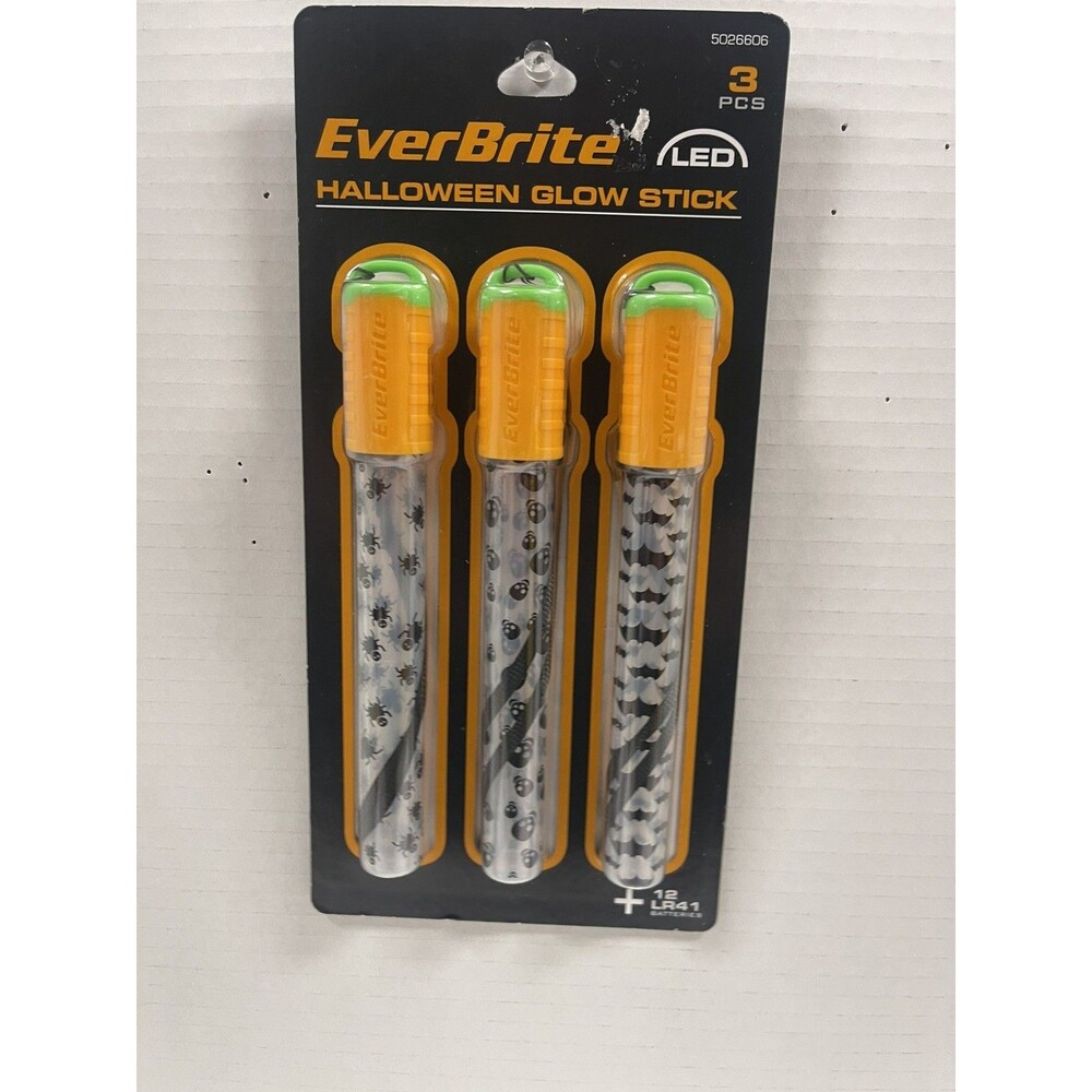 EverBrite Halloween Glow Stick! 3 Different colors!